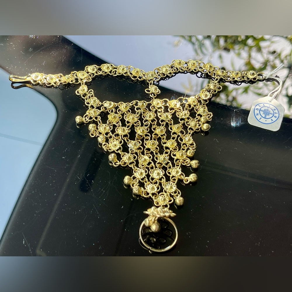 Vintage Kuchi Tribal Gypsy Belly Dancing Necklace with Bells!